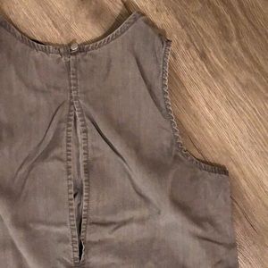 Soft Grey Dressy Tank